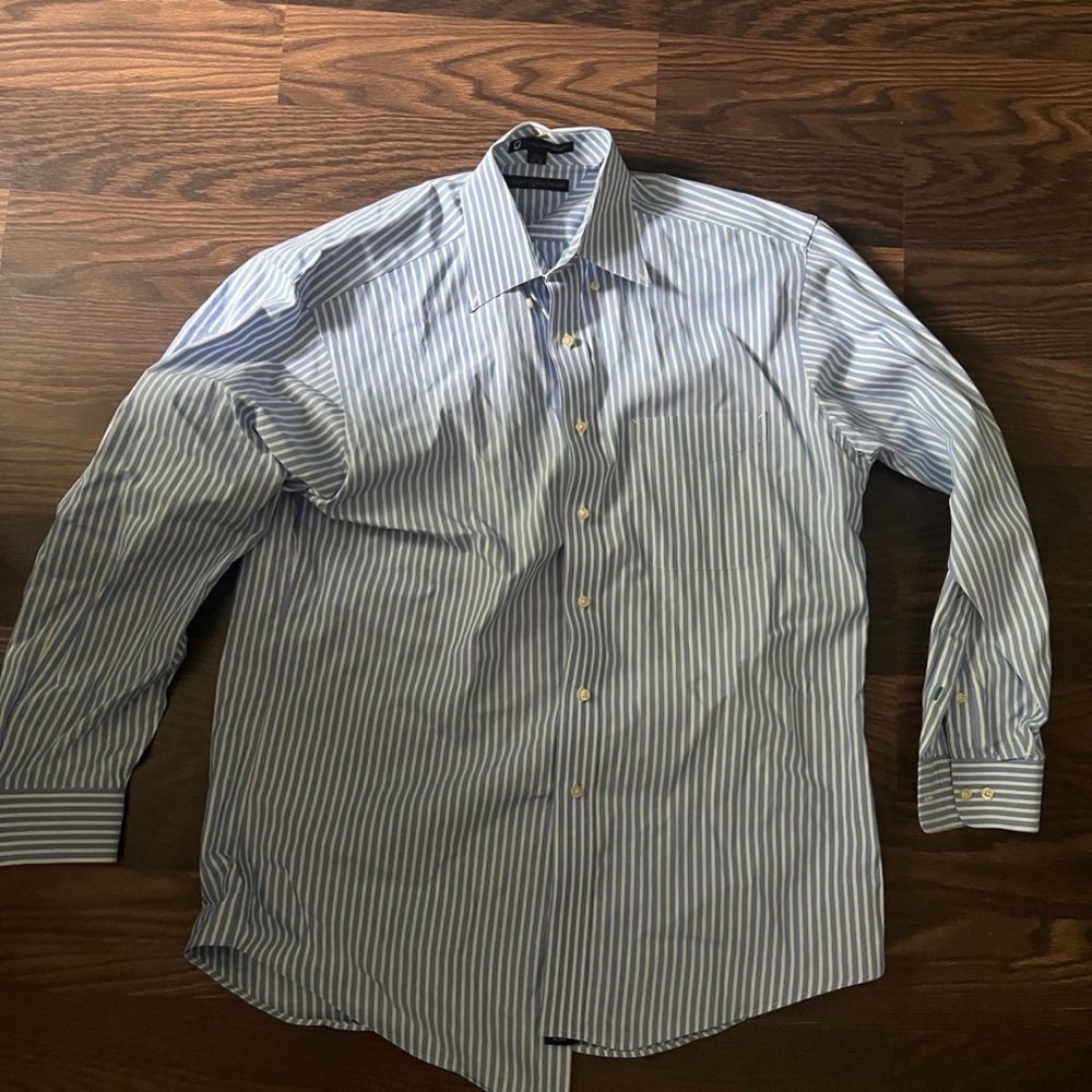 Tommy Hilfiger Men’s Striped Dress Button Down